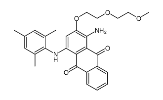 1-amino-2-[2-(2-methoxyethoxy)ethoxy]-4-[(2,4,6-trimethylphenyl)amino]anthraquinone picture