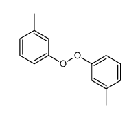 1-methyl-3-(3-methylphenyl)peroxybenzene结构式