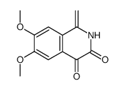 6,7-dimethoxy-1-methylene-1,2-dihydroisoquinoline-3,4-dione结构式