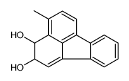 4-methyl-2,3-dihydrofluoranthene-2,3-diol结构式