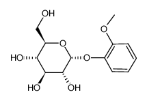 C1-O-guaiacyl-alpha-D-glucopyranoside Structure