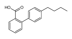 [1,1'-Biphenyl]-2-carboxylic acid, 4'-butyl结构式