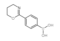 2-(4-硼苯基)-5,6-二氢-4H-1,3-噁嗪结构式