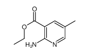 2-氨基-5-甲基吡啶-3-羧酸乙酯结构式