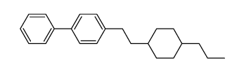 4-[2-(4-Propyl-cyclohexyl)-ethyl]-biphenyl结构式
