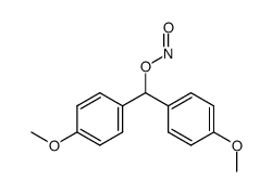 bis(4-methoxyphenyl)methyl nitrite结构式