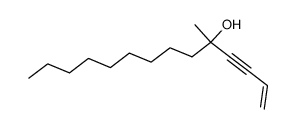 5-methyl-tetradec-1-en-3-yn-5-ol Structure