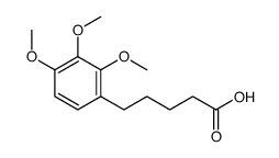 5-(2,3,4-trimethoxyphenyl)pentanoic acid Structure