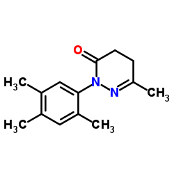 6-Methyl-2-(2,4,5-trimethylphenyl)-4,5-dihydro-3(2H)-pyridazinone Structure