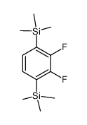 (2,3-difluoro-1,4-phenylene)bis(trimethylsilane) Structure