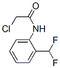 acetamide, 2-chloro-n-[2-(difluoromethyl)phenyl]- structure
