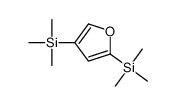 trimethyl-(4-trimethylsilylfuran-2-yl)silane结构式