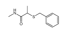 N-4'-methyl-2-(benzylthio)propanamide Structure