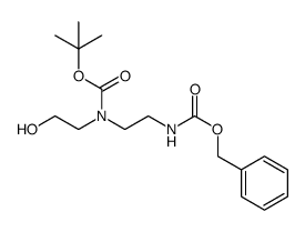 Tert-Butyl (2-(((Benzyloxy)Carbonyl)Amino)Ethyl)(2-Hydroxyethyl)Carbamate picture