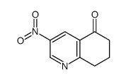 3-nitro-7,8-dihydro-6H-quinolin-5-one结构式