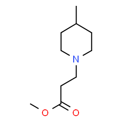 methyl 3-(4-methylpiperidin-1-yl)propanoate图片