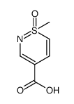 4-carboxy-1-methyl-2-azathiabenzene 1-oxide Structure