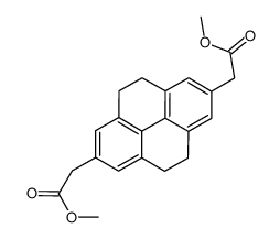 methyl 2-[7-(2-methoxy-2-oxoethyl)-4,5,9,10-tetrahydropyren-2-yl]acetate Structure
