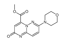 methyl <7-morpholino-2(2H)-oxopyrimido<1,2-b>pyridazine-4-carboxylate> Structure