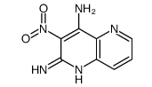 3-nitro-1,5-naphthyridine-2,4-diamine Structure