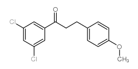 3',5'-DICHLORO-3-(4-METHOXYPHENYL)PROPIOPHENONE structure