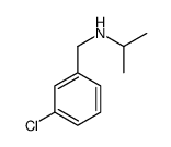 N-[(3-chlorophenyl)methyl]propan-2-amine Structure