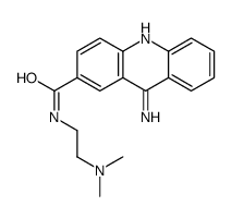 9-amino-N-[2-(dimethylamino)ethyl]acridine-2-carboxamide Structure