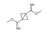 Bicyclo[1.1.0]butane-1,3-dicarboximidic acid, 1,3-dimethyl ester Structure