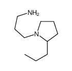 3-(2-propylpyrrolidin-1-yl)propan-1-amine结构式