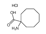 1-aminocyclooctanecarboxylic acid hydrochloride结构式