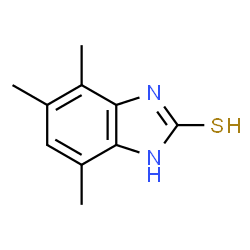 2H-Benzimidazole-2-thione,1,3-dihydro-4,5,7-trimethyl-(9CI)结构式