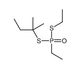 2-[ethyl(ethylsulfanyl)phosphoryl]sulfanyl-2-methylbutane Structure