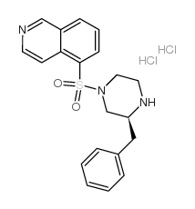 (S)-5-(3-Benzyl-piperazine-1-sulfonyl)-isoquinoline dihydrochloride Structure