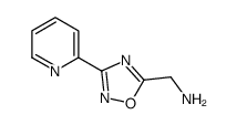 1-[3-(2-Pyridinyl)-1,2,4-oxadiazol-5-yl]methanamine Structure