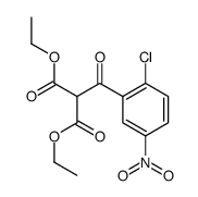 diethyl (2-chloro-5-nitrobenzoyl)malonate结构式