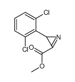 methyl 2-(2,6-dichlorophenyl)-2H-azirine-3-carboxylate结构式
