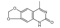 1,3-Dioxolo[4,5-g]quinazolin-6(5H)-one, 8-methyl Structure