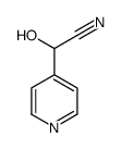 2-hydroxy-2-pyridin-4-ylacetonitrile结构式