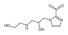 1-(2-hydroxyethylamino)-3-(2-nitroimidazol-1-yl)propan-2-ol Structure