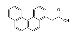 3,4-Benzphenanthren-essigsaeure-(1') Structure
