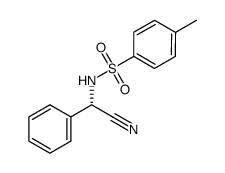 N-[cyano(phenyl)methyl]-4-methylbenzenesulfonamide结构式