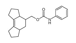 opt.-inakt.-4-Phenylcarbamoyloxymethyl-1.2.3.3a.4.5.5a.6.7.8-decahydro-as-indacen Structure