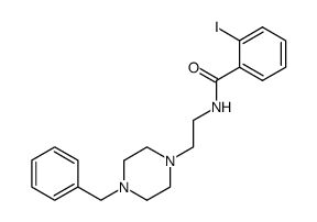 N-[2-(4-Benzyl-piperazin-1-yl)-ethyl]-2-iodo-benzamide结构式
