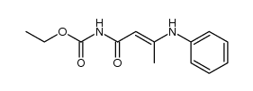 (3-anilino-crotonoyl)-carbamic acid ethyl ester结构式