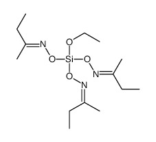 2-Butanone, O,O,O-(ethoxysilylidyne)trioxime结构式