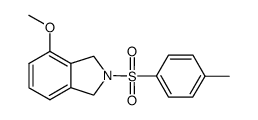 1H-Isoindole, 2,3-dihydro-4-Methoxy-2-[(4-Methylphenyl)sulfonyl]- Structure