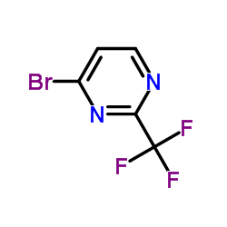 4-溴-2-三氟甲基嘧啶结构式