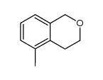 3,4-dihydro-5-methyl-2(1H)-benzopyran结构式