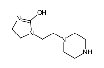 1-(2-piperazin-1-ylethyl)imidazolidin-2-one结构式