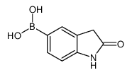 (2-oxo2,3-dihydro-1H-indol-5-yl)boronic acid Structure